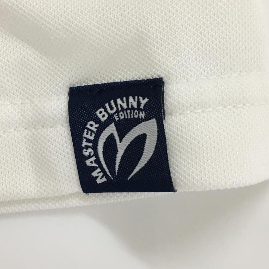 新品 【サイズ５(Ｌ)】【ホワイト】マスターバニー　半袖　ハイネックシャツ MASTER BUNNY EDITION（マスターバニーエディション） マスターバニー
