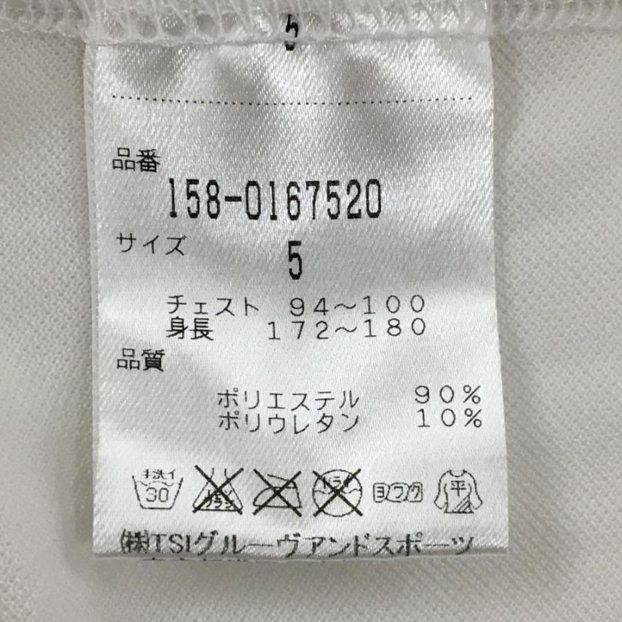 新品 【サイズ５(Ｌ)】【ホワイト】マスターバニー　半袖　ハイネックシャツ MASTER BUNNY EDITION（マスターバニーエディション） マスターバニー