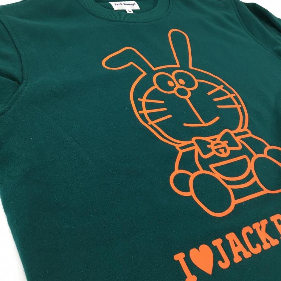 【ジャックバニー】ドラえもん セーター サイズ5 L グリーン Jack Bunny!!（ジャックバニー） ジャックバニー×ドラえもん