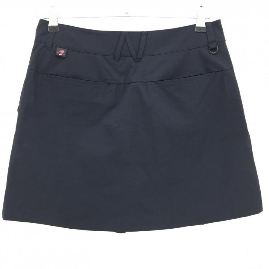 New Balance ゴルフスカート 黒 美品 ロゴ入 New Balance Golf（ニューバランスゴルフ） 【美品】ニューバランス