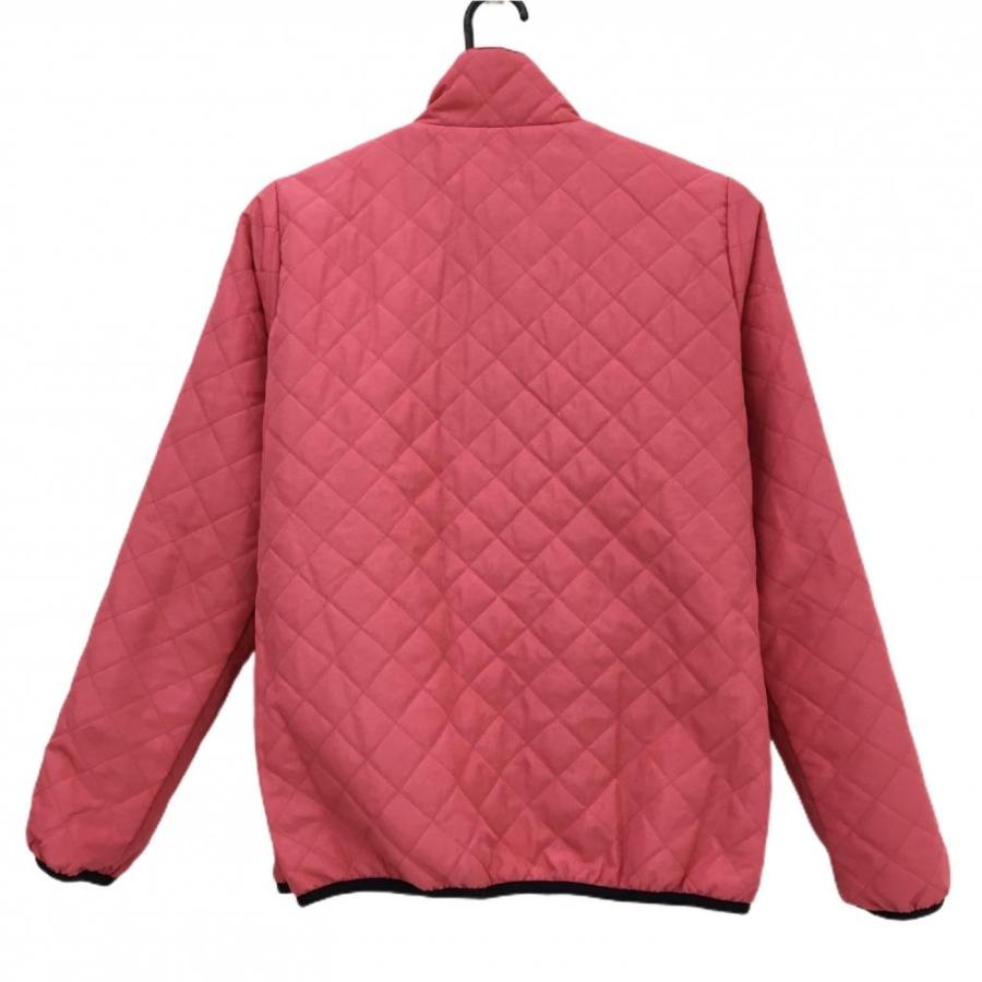 adidas（アディダス） 中綿リバーシブルジャケット ネイビー×ピンク