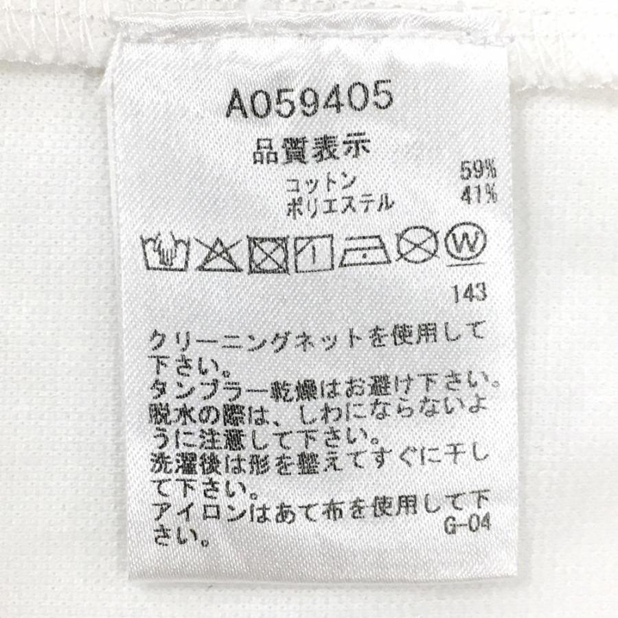 archivio（アルチビオ） ノースリーブポロシャツ 白×レッド系 フリル