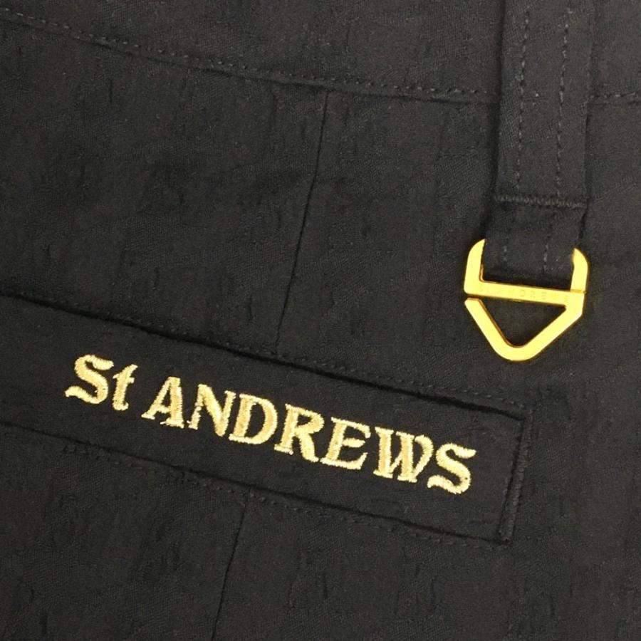 St ANDREWS 【新品】セントアンドリュース スカート 黒×ネイビー
