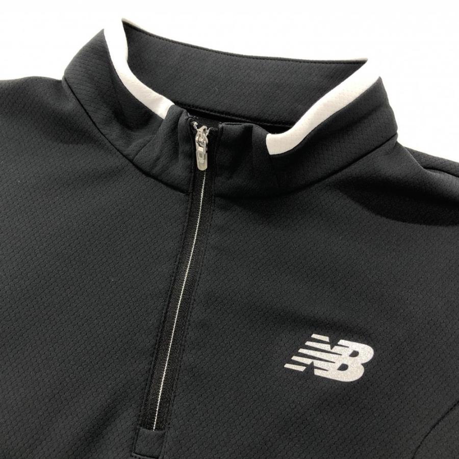 【超美品】ニューバランスゴルフ 半袖ハイネックワンピース 黒×白  レディース 0(S) ゴルフウェア 2024年モデル New Balance_2