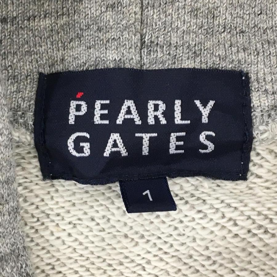 美品 パーリーゲイツ ファー パーカー ジャケット ロゴワッペン リブライン PEARLY GATES（パーリーゲイツ） 【美品】パーリーゲイツ ジップ