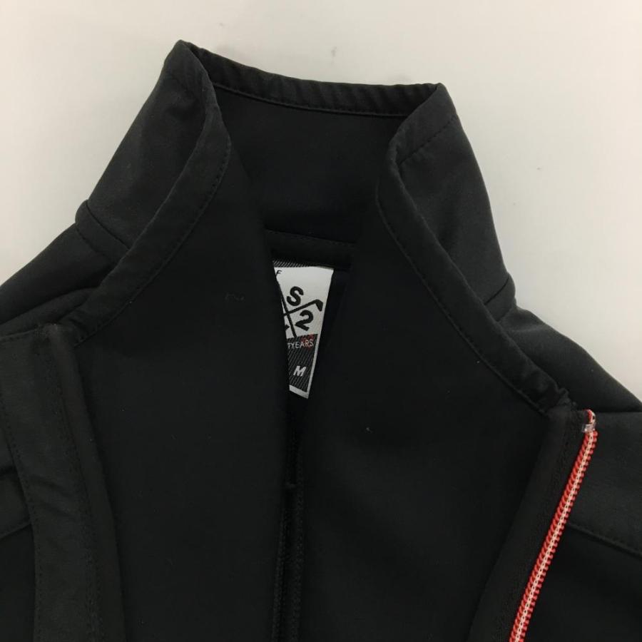 SY32 by SWEET YEARS ジャケット 黒 異素材 ストレッチ メンズ M