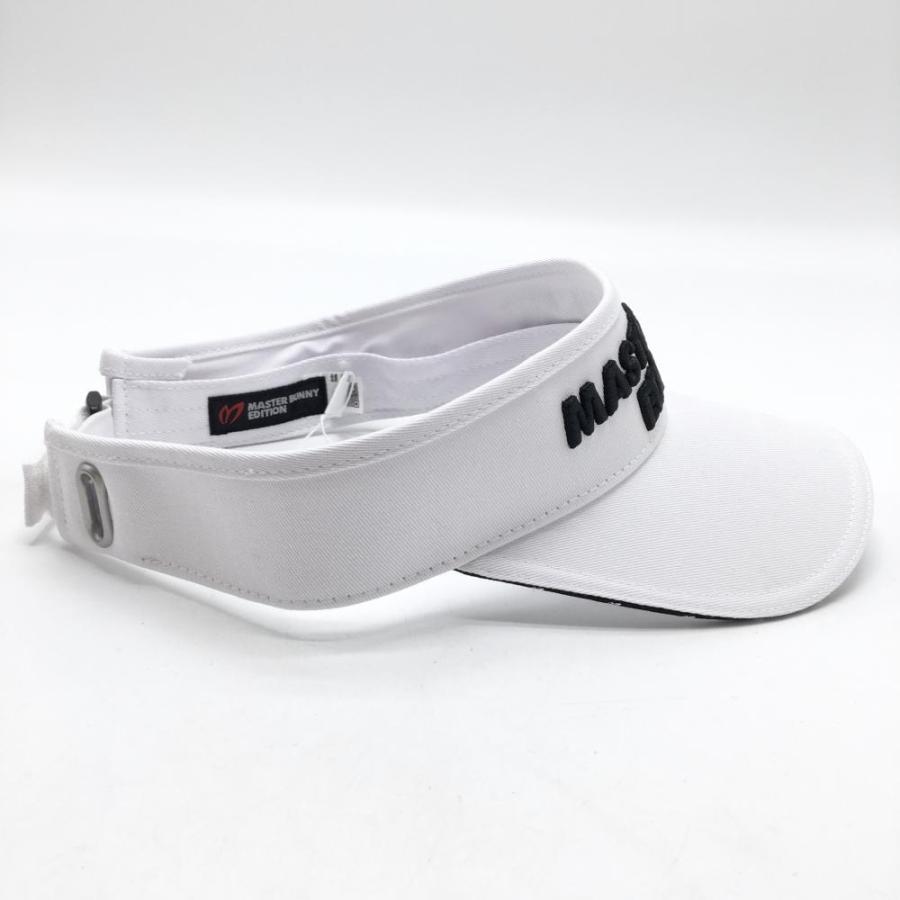 MASTER BUNNY EDITION マスターバニーエディション バイザー白 MASTER BUNNY EDITION（マスターバニーエディション） 【新品