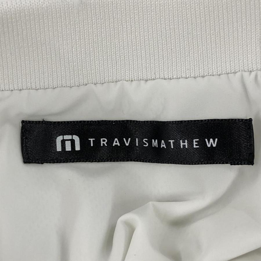 TRAVISMATHEW 【美品】トラヴィスマシュー スニード 白 メッシュ裏地