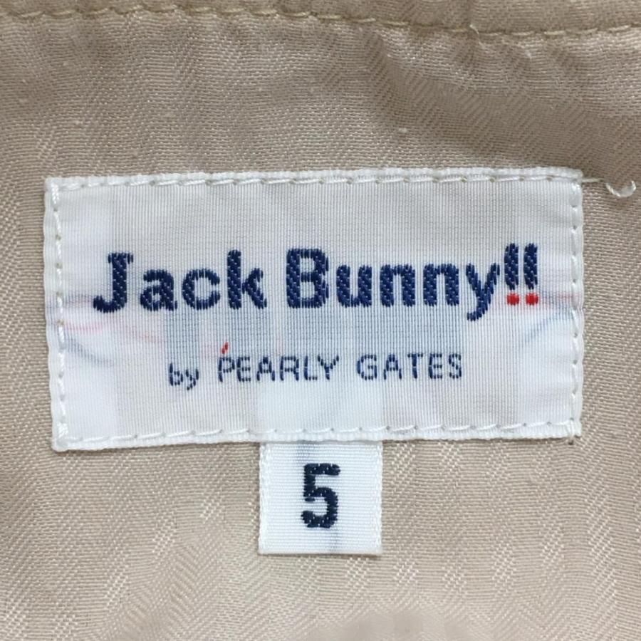 Jack Bunny!!（ジャックバニー） パンツ 白 ストレッチ バックプリント