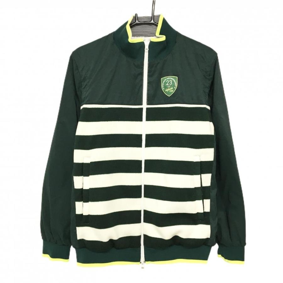 23区GOLF 23区ゴルフ リバーシブル中綿ジャケット グリーン×白 4WAY 袖