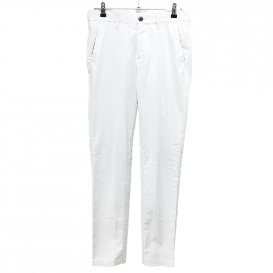 DESCENTE GOLF 【超美品】デサントゴルフ パンツ 白 バック立体ロゴ