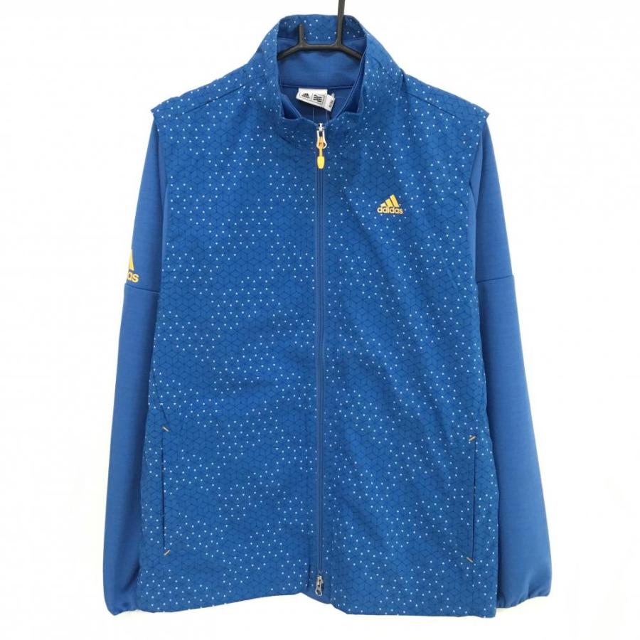adidas（アディダス） 【新品】アディダス 3WAYジャケット ブルー×白