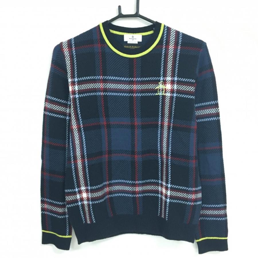 マンシングウェア Kinloch Anderson コラボチェック メンズ キンロック•アンダーソン タータンチェックコレクション