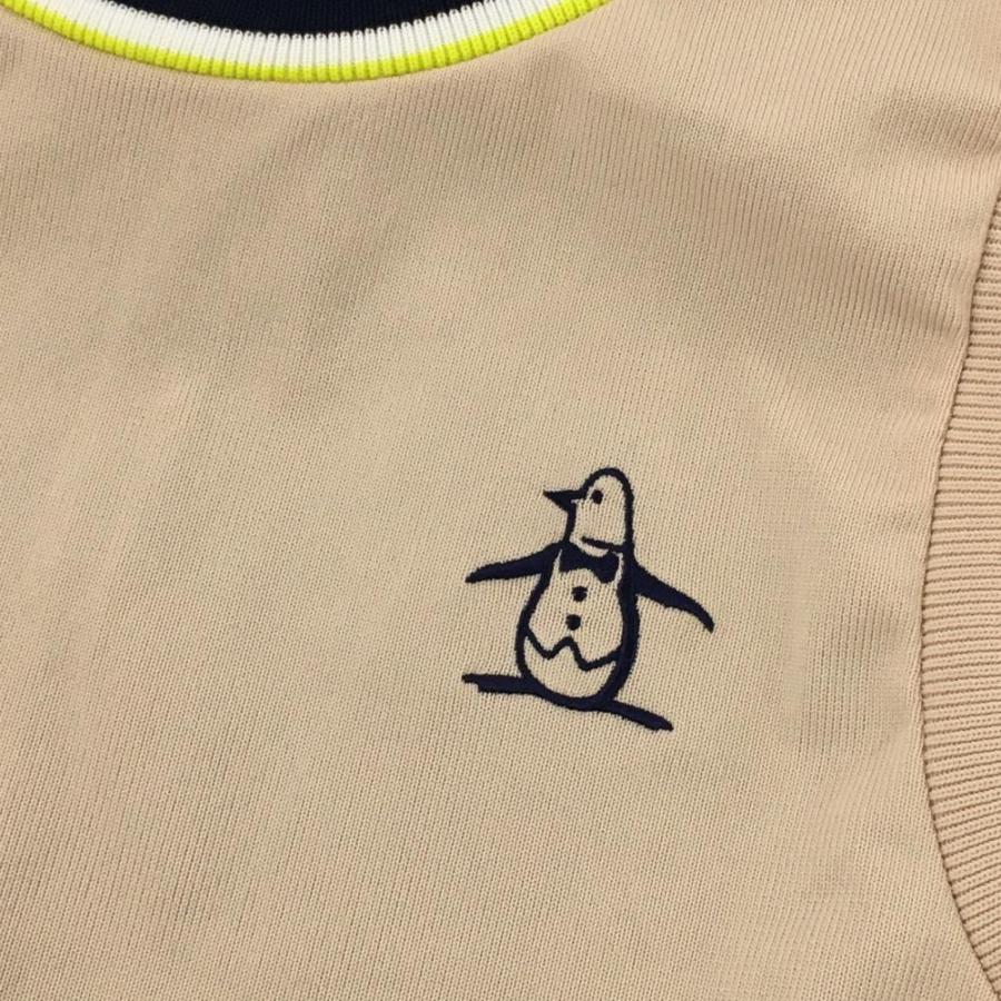 Munsingwear - マンシングウェア ニットベスト ベージュ LL ゴルフウエア Munsingwear（マンシングウェア） 【超美品】マンシングウェア ニット