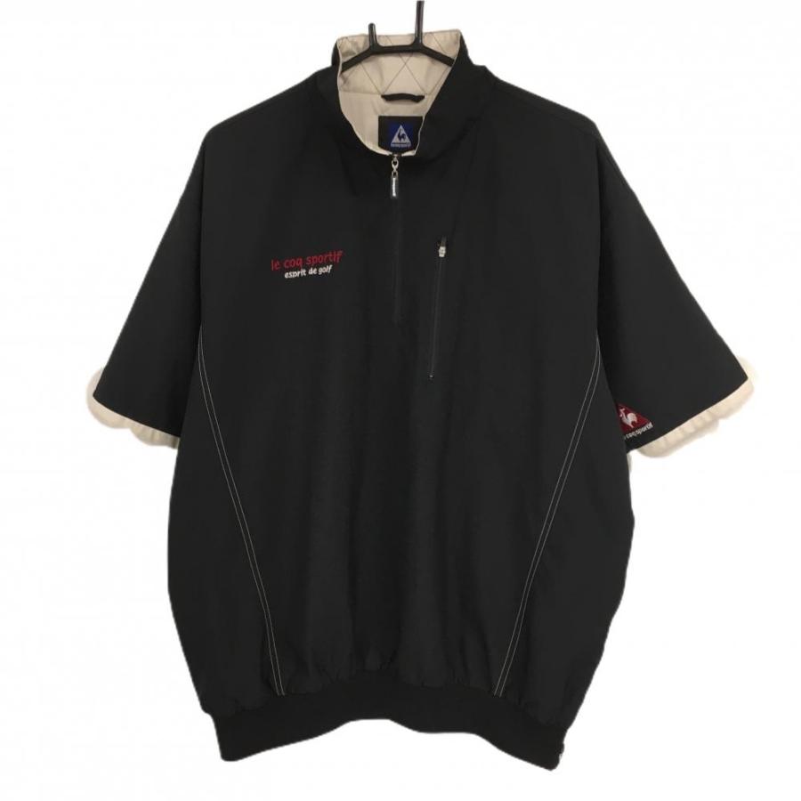 XXIO ゴルフウェア　長袖半袖2WAY L ブラック黒　新品未使用タグ付 le coq sportif GOLF（ルコックスポルティフ ゴルフ） ルコックゴルフ