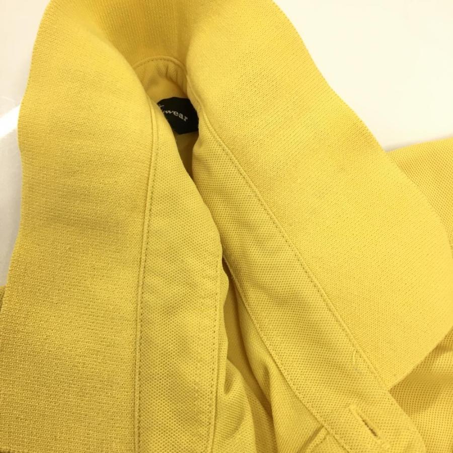 Munsingwear（マンシングウェア） 半袖ポロシャツ イエロー ロゴ