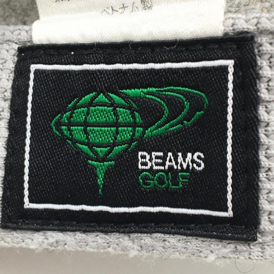 現行モデル　BEAMS GOLF ビームスゴルフ　ゴルフウェア　ワッペン BEAMS GOLF（ビームス ゴルフ） キャップ 杢ライトグレー ワッペン