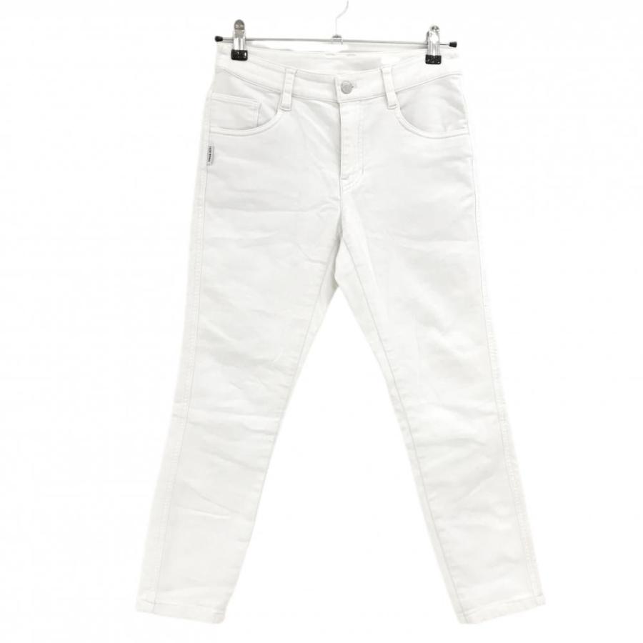 Jack Bunny!!（ジャックバニー） パンツ 白 後ろロゴ ストレッチ