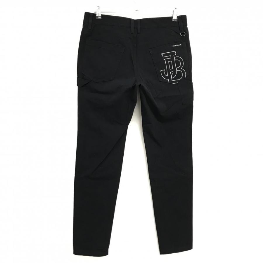 ブラック 5サイズ L ジャックバニー パンツ ズボン ゴルフウェア メンズ Jack Bunny!!（ジャックバニー） 【美品】ジャックバニー パンツ 黒
