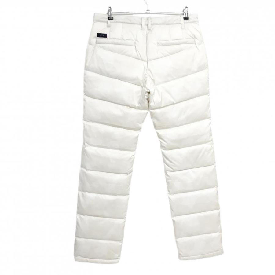 【新品】キャロウェイ　中綿ダウンパンツ　ホワイト　LLサイズ Callaway（キャロウェイ） 【新品】キャロウェイ ダウンパンツ 白