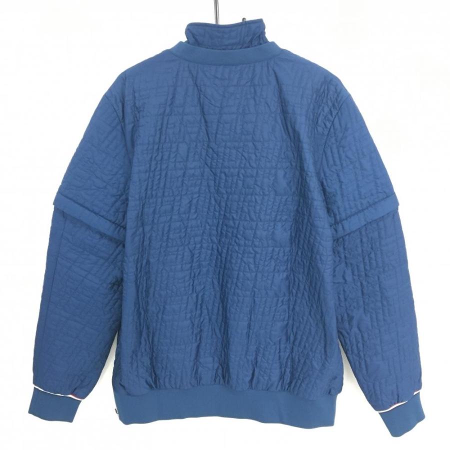【超美品】ラッセルノ スニード ネイビー キルティング ネック・袖着脱可 ルチャマスク ブルゾン メンズ 5(L) ゴルフウェア RUSSELUNO_1