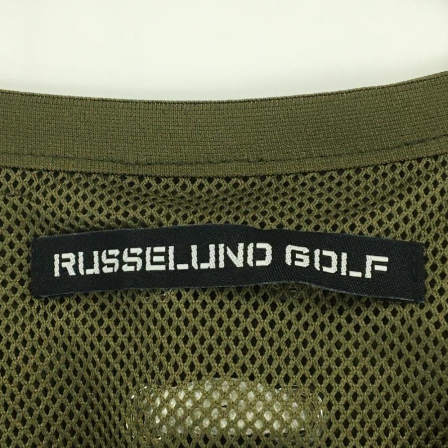 Russeluno（ラッセルノ） ブルゾン カーキ メッシュ裏地 ルチャマスク