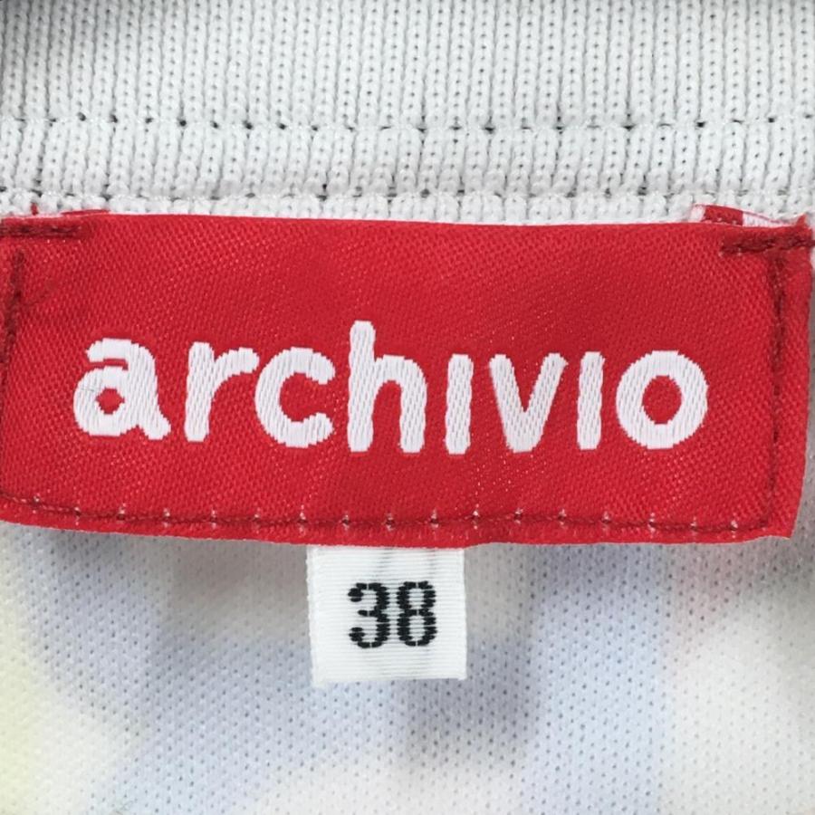 archivio（アルチビオ） 【美品】アルチビオ ブルゾン 白×マルチカラー