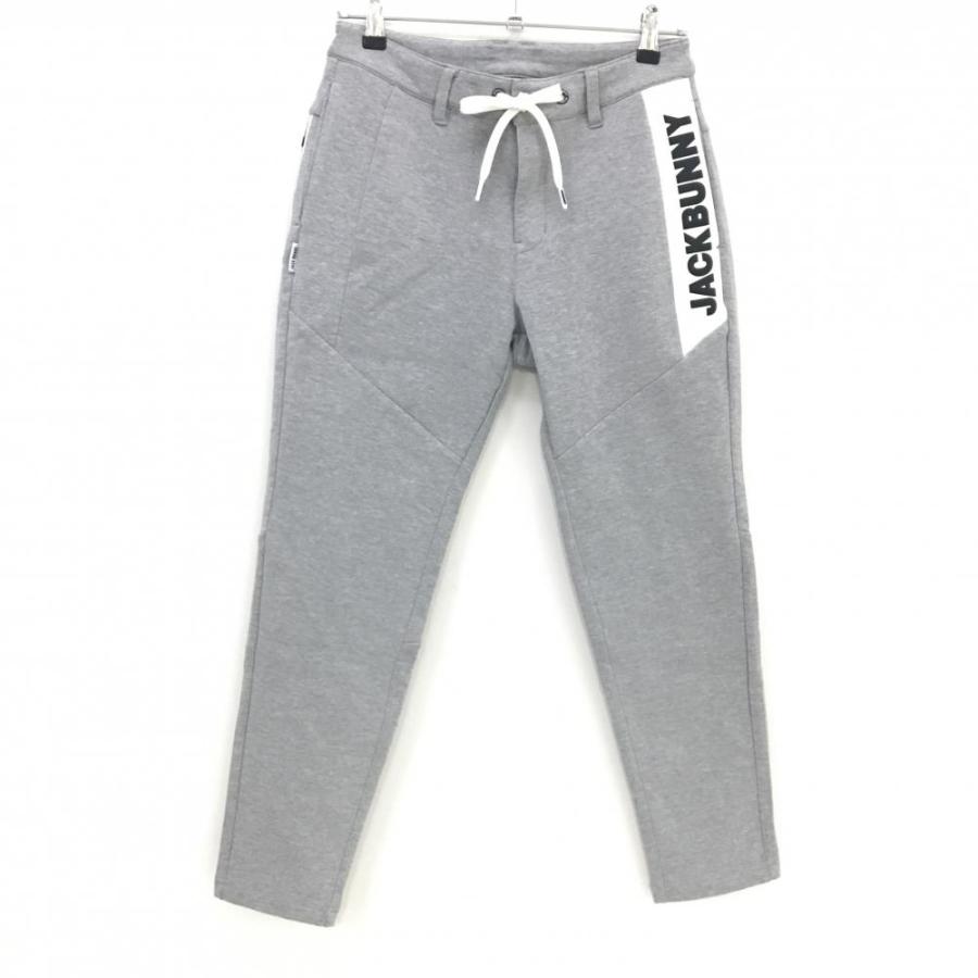 新品　ジャックバニー　Jack Bunny!!　ジョガーパンツ　グレー　サイズ4 Jack Bunny!!（ジャックバニー） 【超美品】ジャックバニー ジョガー