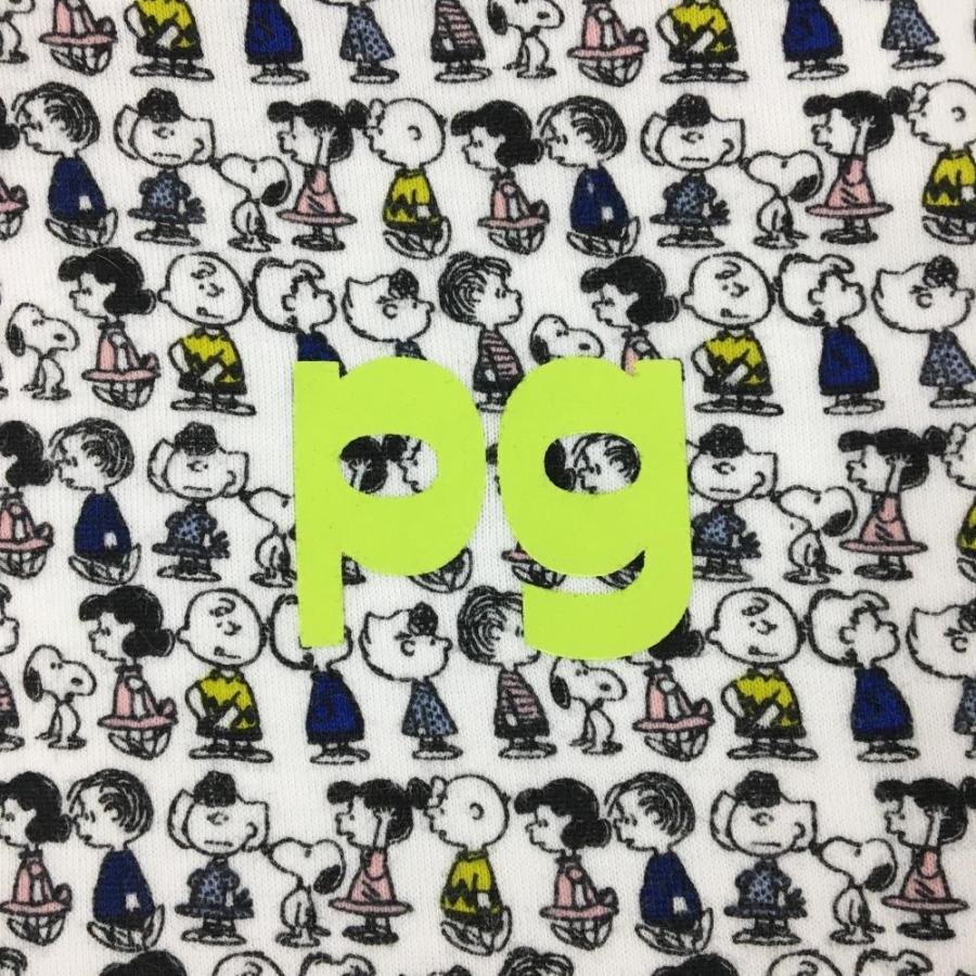 【美品】パーリーゲイツ×PEANUTS フード付き半袖ワンピース 白×黒 総柄 スヌーピー レディース 0(S) ゴルフウェア PEARLY GATES PEARLY GATES（パーリーゲイツ） 【美品】パーリーゲイツ×PEANUTS