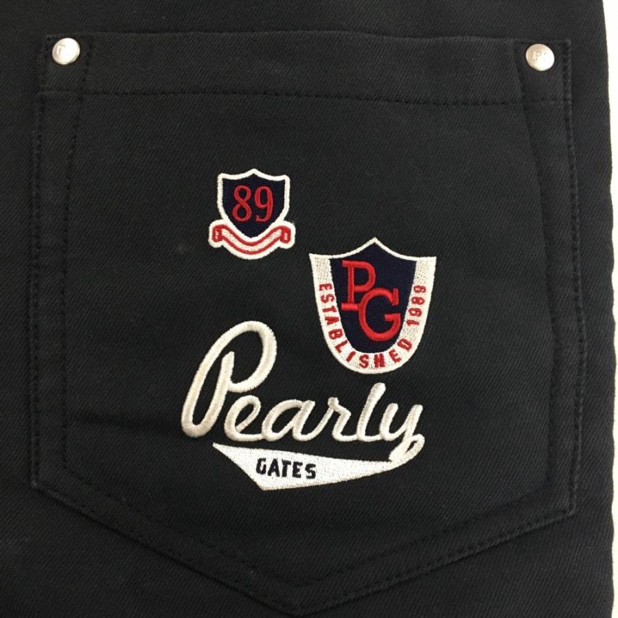 PEARLY GATES（パーリーゲイツ） パンツ ダークネイビー ニコちゃん