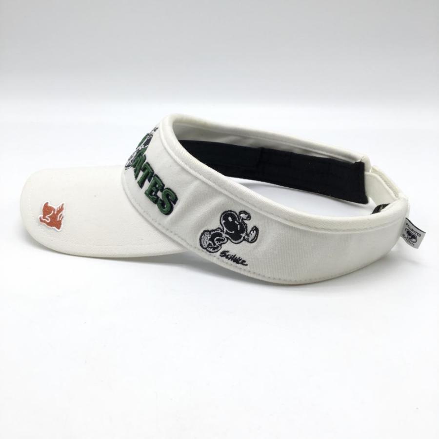 パーリーゲイツ　サンバイザー　スヌーピー PEARLY GATES（パーリーゲイツ） パーリーゲイツ×PEANUTS サンバイザー