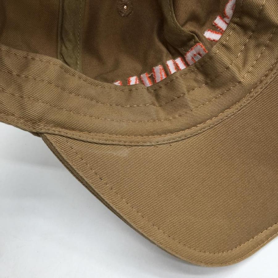 Jack Bunny!!（ジャックバニー） キャップ ベージュ×オレンジ 立体ロゴ