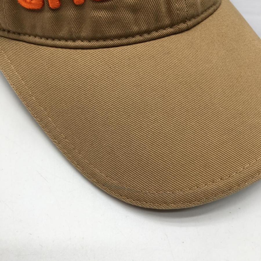 Jack Bunny!!（ジャックバニー） キャップ ベージュ×オレンジ 立体ロゴ