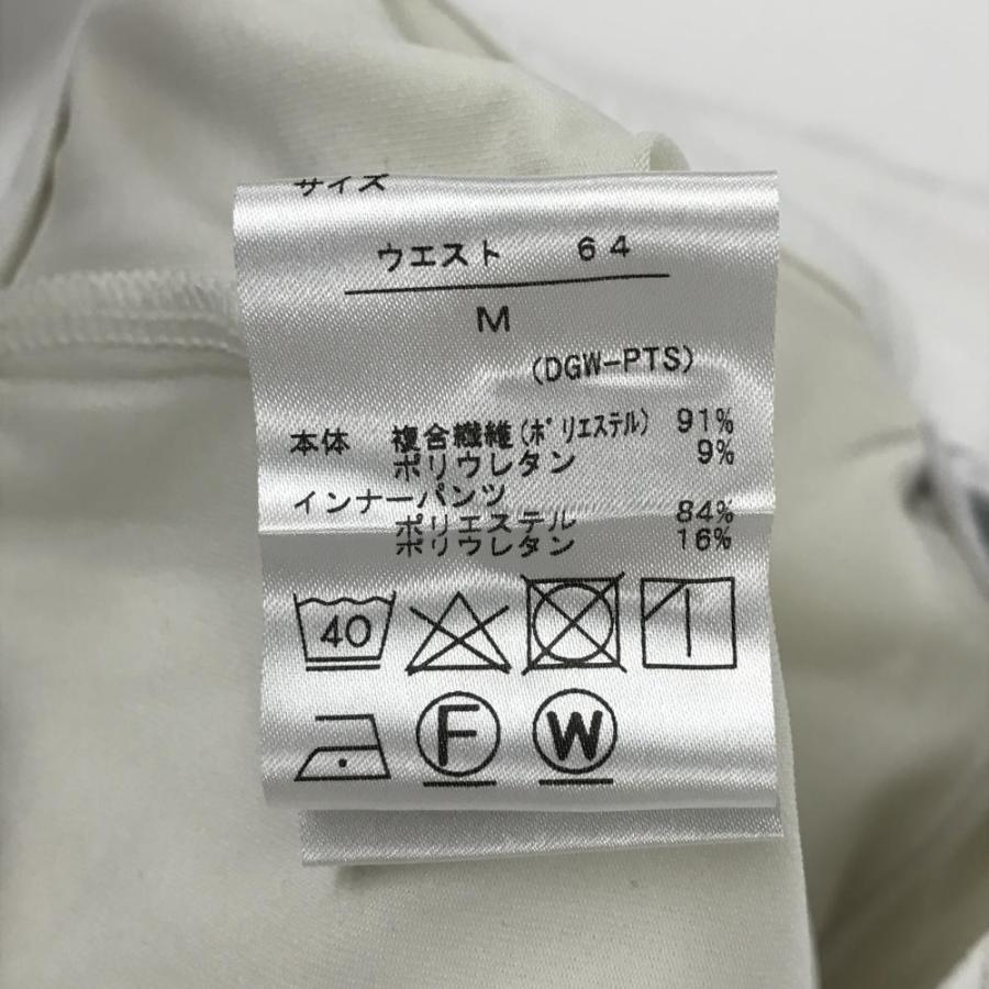 DESCENTE GOLF デサントゴルフ スカート 白 サイド裾プリーツ 内側