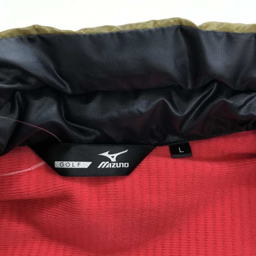MIZUNO GOLF 【超美品】ミズノゴルフ 中綿ジャケット イエローカーキ