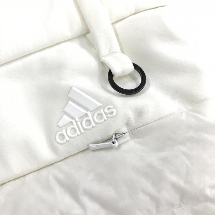 adidas（アディダス） ダウンスカート 白 ダウン90％ インナーパンツ付