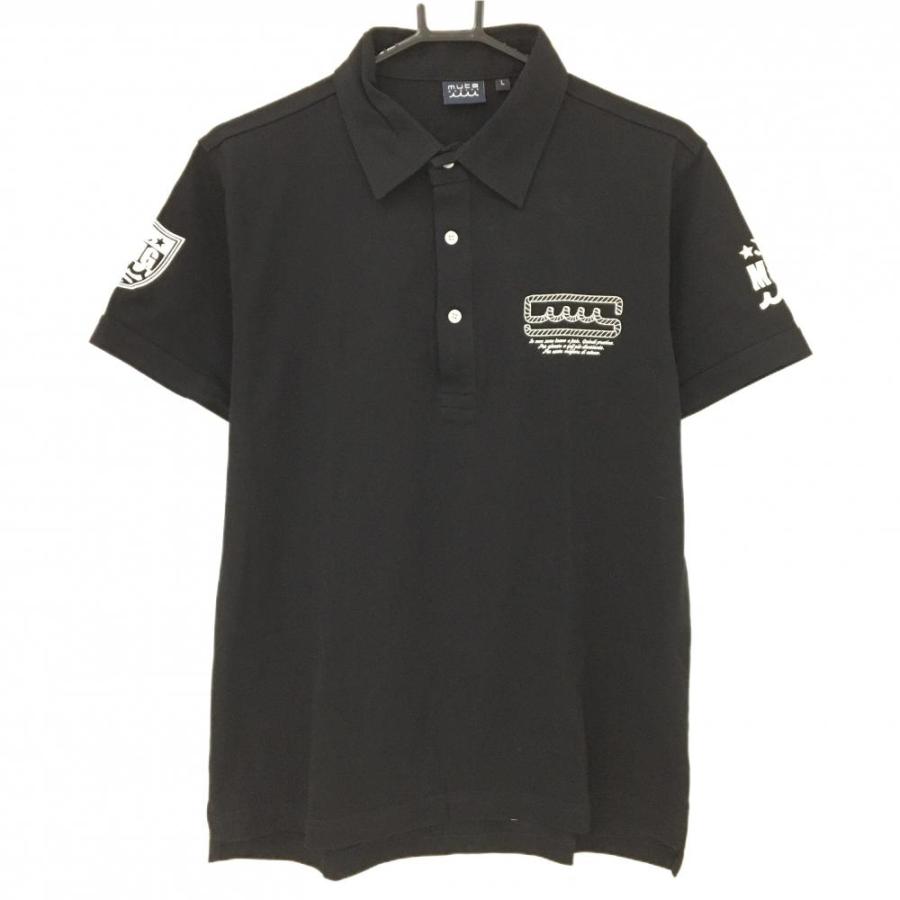 muta MARINE（ムータマリン） 【美品】ムータマリン 半袖ポロシャツ 黒