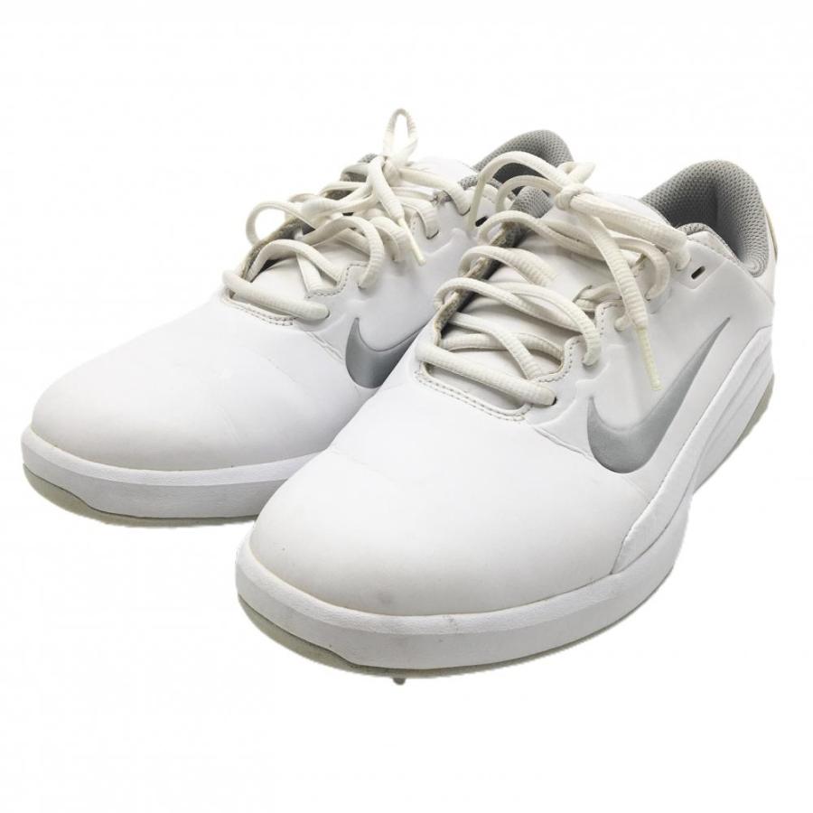 NIKE（ナイキ） ゴルフシューズ 白×シルバー スパイクレス AQ2301-100