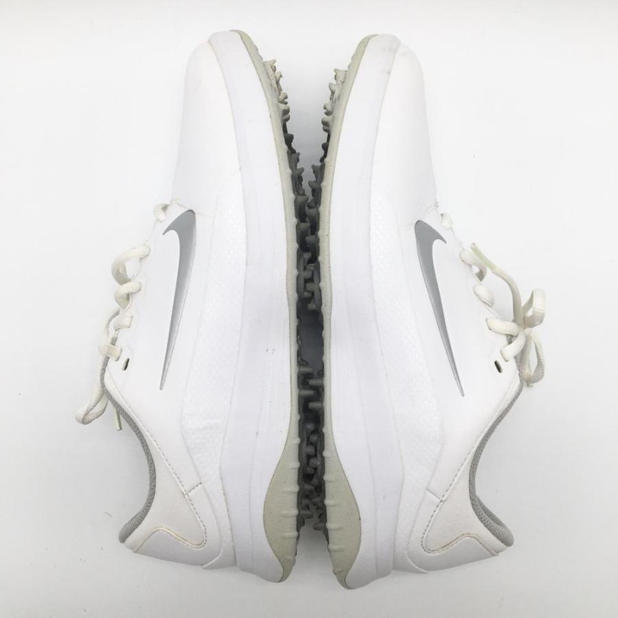 NIKE（ナイキ） ゴルフシューズ 白×シルバー スパイクレス AQ2301-100
