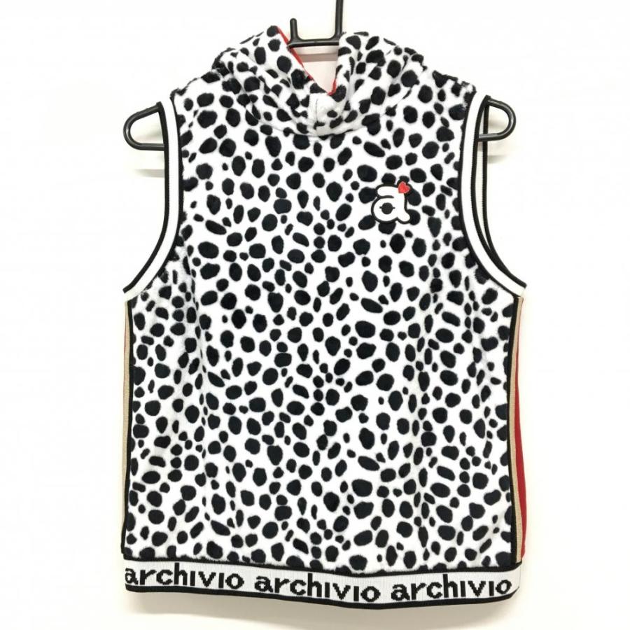 archivio（アルチビオ） 【超美品】アルチビオ ベスト 白×黒