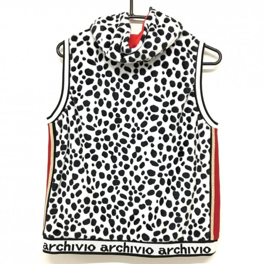 archivio（アルチビオ） 【超美品】アルチビオ ベスト 白×黒