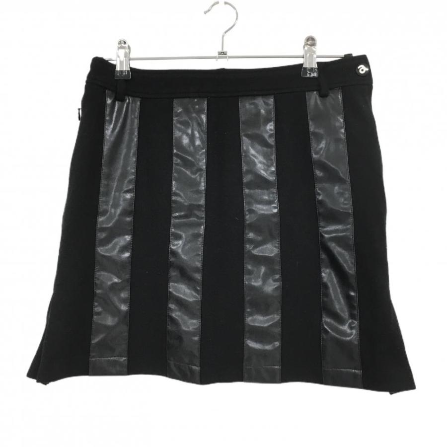 archivio（アルチビオ） 【美品】アルチビオ スカート 黒 前面一部合成