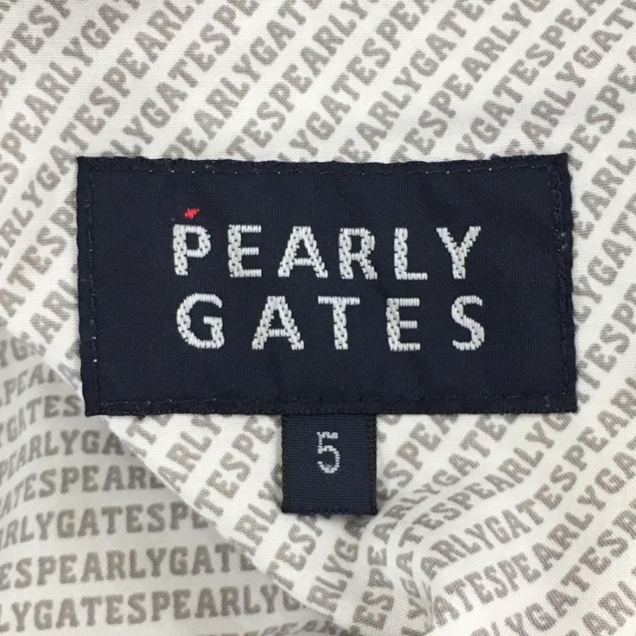 PEARLY GATES 【美品】パーリーゲイツ×PEANUTS パンツ 白×ネイビー
