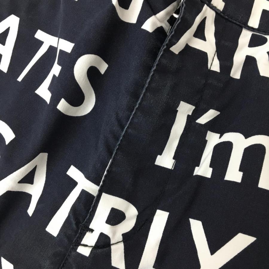 PEARLY GATES（パーリーゲイツ） ハーフパンツ ネイビー×白 ロゴ総柄