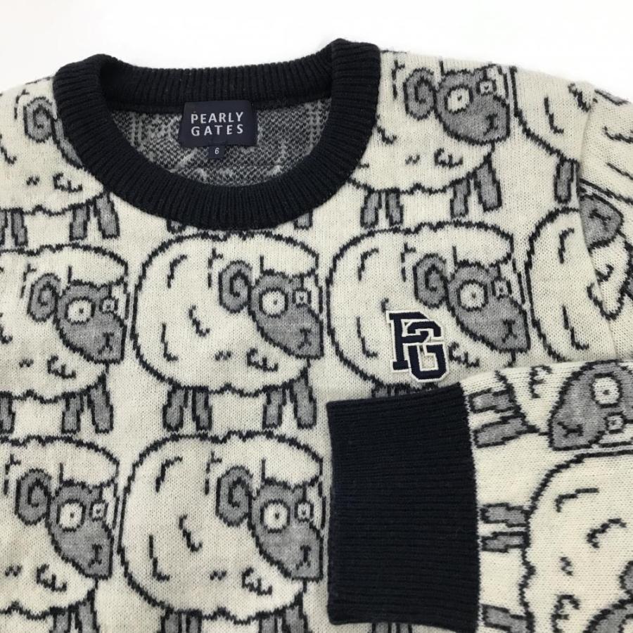 PEARLY GATES（パーリーゲイツ） 【美品】パーリーゲイツ セーター 白