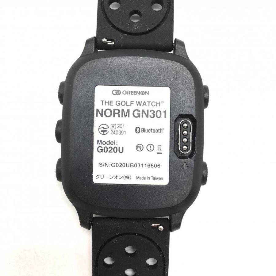 GREENON（グリーンオン） 【美品】グリーンオン ゴルフウォッチ 黒