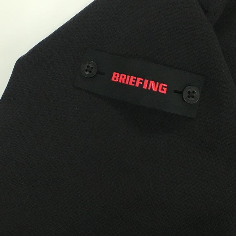 ブリーフィング　ニットジャケット　黒L BRIEFING GOLF（ブリーフィングゴルフ） 【美品】ブリーフィング