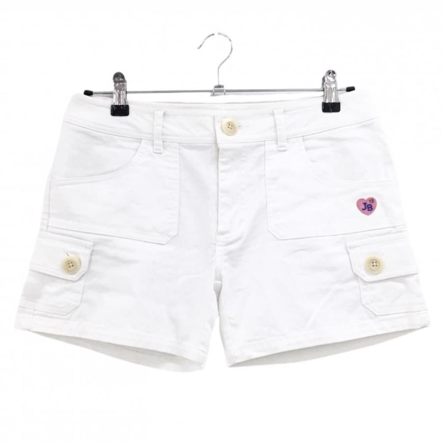 ⭐️美品⭐️ジャックバニー、ゴルフパンツ、白、【１】 Jack Bunny!!（ジャックバニー） ショートパンツ 白 ハートワッペン