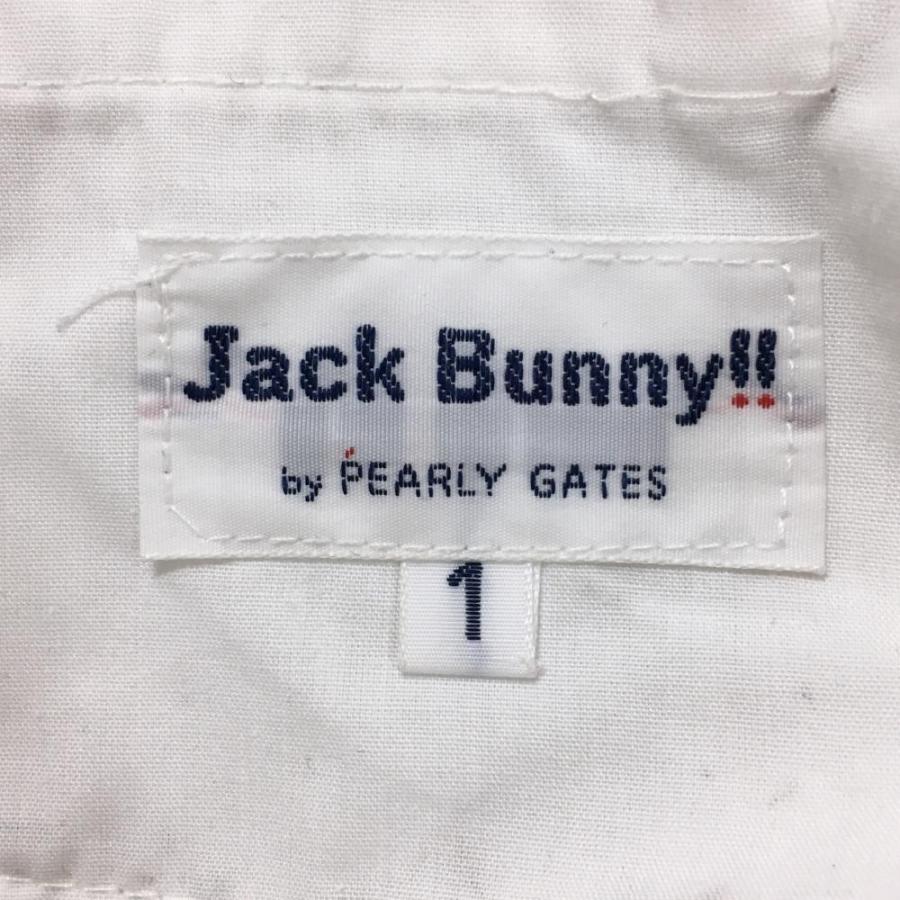 Jack Bunny!!（ジャックバニー） ショートパンツ 白 ハートワッペン