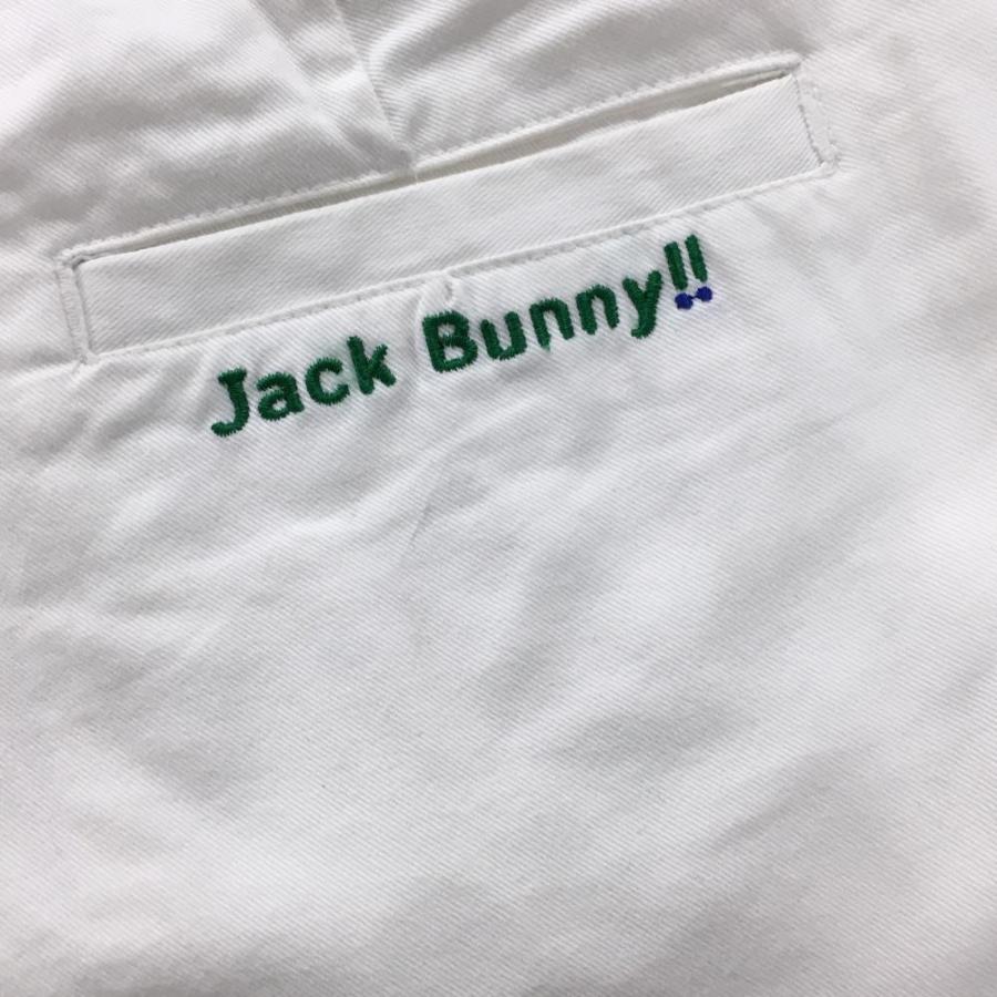 Jack Bunny!!（ジャックバニー） ショートパンツ 白 ハートワッペン